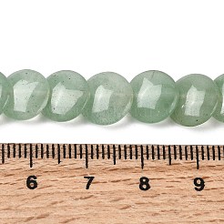 Natürlichen grünen Aventurin Perlen Stränge&nbsp;G-K366-D04-01