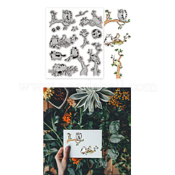 Durchsichtige Gummistempel&nbsp;DIY-WH0251-044