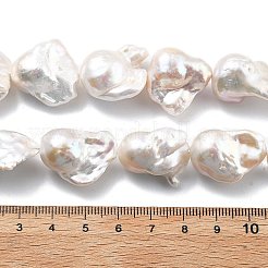 Natürliche kernhaltige Perlenstränge&nbsp;PEAR-B004-15C-04B