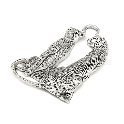 Tibetischer stil Aluminium Anhänger & Charms&nbsp;PALLOY-P310-04AS