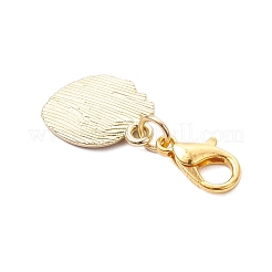 9 colgante esmaltado de aleación de frutas.&nbsp;HJEW-JM03908
