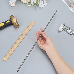 3 Stück massive Stange aus Titanlegierung&nbsp;DIY-PH0036-37