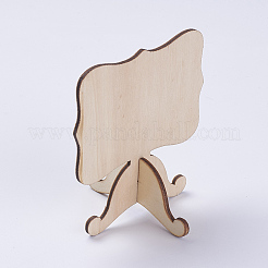Chevalet en bois ardoise ardoise&nbsp;AJEW-G017-03A