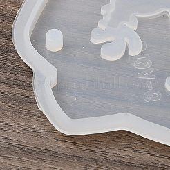Weihnachtsmotiv - DIY Silikon-Anhängerformen&nbsp;LS-SIMO-G007-01E