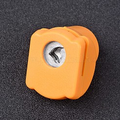 Zufällige einfarbige oder zufällig gemischte Mini-Kunststoff-Bastelpapier-Stanzsets für Scrapbooking und Papierhandwerk&nbsp;AJEW-L051-10
