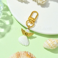 Decorazioni pendenti conchiglie d'angelo&nbsp;HJEW-JM01750