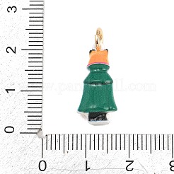 304 Edelstahl-Emaille-Anhänger&nbsp;STAS-F358-01G-05