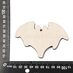 Grandi ciondoli in legno stampati di Halloween&nbsp;WOOD-I016-01K