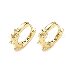 Pendientes de aro de latón&nbsp;KK-CBA30C7-31G