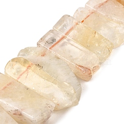 Colliers de perles de citrine naturelle (chauffée)&nbsp;G-S386-D22