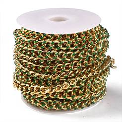 Catena di marciapiede smaltata in ottone dorato&nbsp;CHC-H103-07D-G