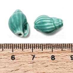 Perles en porcelaine manuelles&nbsp;PORC-A034-04D