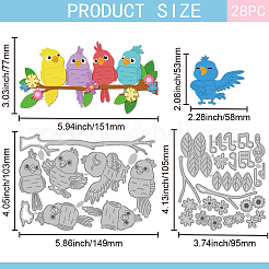 Stanzschablonen aus Karbonstahl mit Musikmotiven&nbsp;DIY-WH0309-3602