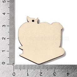 Farbdruck Holzanhänger&nbsp;WOOD-S062-02B