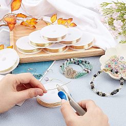 Fil de bijoux en cuivre rond&nbsp;CWIR-AR0001-01KC