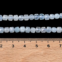 Natürliche Aquamarin Perlen Stränge&nbsp;G-P629-C01-01