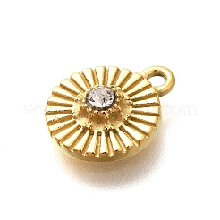 Dijes de rhinestone de acero inoxidable 304&nbsp;STAS-M109-13G-01