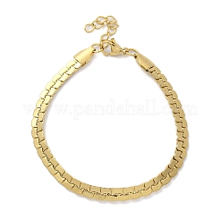 Bracelets à maillons serpent en acier inoxydable 304 pour femmes&nbsp;LS-BJEW-F488-22G