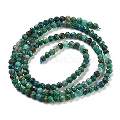 Chapelets de perles en chrysocolle naturelle&nbsp;X-G-P514-A03-02-01