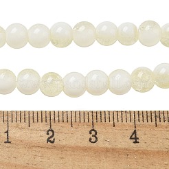 Perle di vetro crackle&nbsp;X1-GLAA-U001-6mm-11