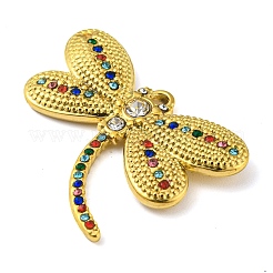 Ionenplattierung (IP) echte 18 Karat vergoldete Strassanhänger aus Edelstahl 304&nbsp;STAS-P341-05G-02
