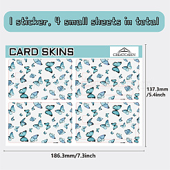 Wasserdichte Kartenaufkleber aus PVC-Kunststoff&nbsp;DIY-WH0432-001