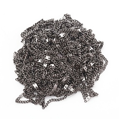 Chaînes de câbles en fer revêtues de laiton soudé&nbsp;CH-CJC0001-02A-B