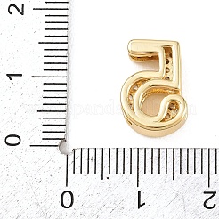 Ottone micro spianare pendenti zirconi&nbsp;KK-B167-22G-5