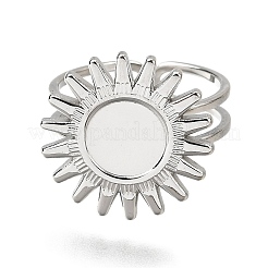 Accessori per anelli con polsino in acciaio inossidabile anti-ossidazione&nbsp;X-PW-WG67428-05