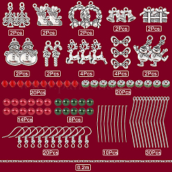 DIY-Sets zur Herstellung von Weihnachts-Ohrhängern&nbsp;DIY-SC0019-35