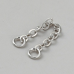 Ohrhänger aus Edelstahl 304 mit Ketten&nbsp;AJEW-WH20054-310P-02