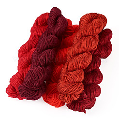 5 Strang 5 Farben rotes Farbthema Acrylfasergarn&nbsp;OCOR-TA0003-19A