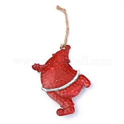 Ornements de fer père noël/père noël&nbsp;HJEW-G013-08