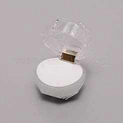 Transparente Kunststoffringkästen&nbsp;OBOX-WH0014-01B