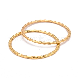 Tibet Silber Ringe Verknüpfung, Kreisrahmen, Bleifrei und cadmium frei, Antik Golden Farbe, ca. 37.5 mm Durchmesser, 33.5 mm Innen Durchmesser, 2 mm dick