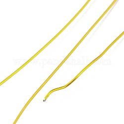 ジュエリー製作用丸銅線  ゴールドカラー  24ゲージ（0.5mm）  約164.04フィート（50m）/ロール