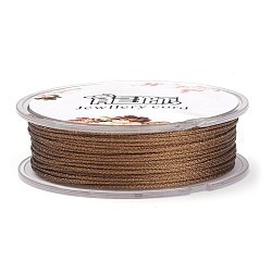 ポリエステルメタリック糸  ココナッツブラウン  1mm  約32.8ヤード（30m）/ロール