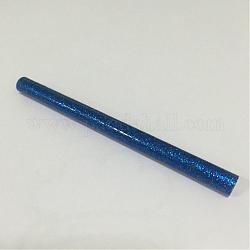 Schmelzklebstoffe aus Kunststoff, Verwendung für Klebepistole, Blau, 100x7 mm, ca. 240 Stk. / 1000 g
