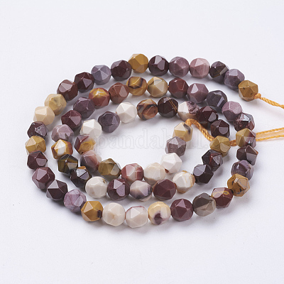 Naturperlen Stränge mookaite&nbsp;G-J376-53A-6mm-1