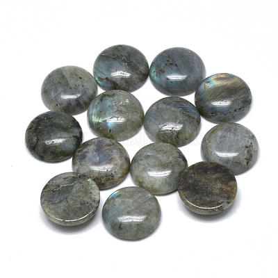 Natur Labradorit Cabochons&nbsp;G-T073-18-10mm-1