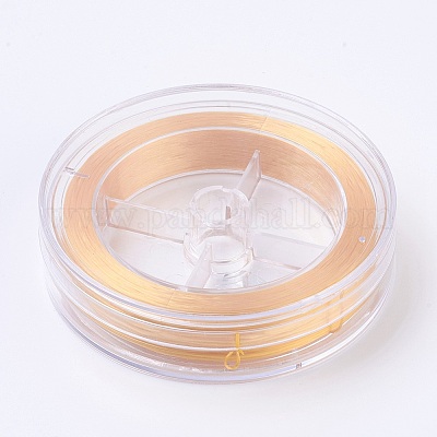 Filo di cristallo elastico piatto&nbsp;EW-F007-01-1