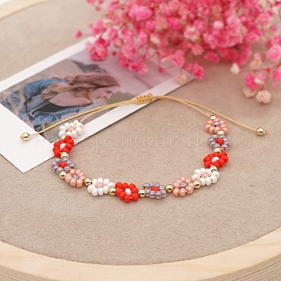 Panoply Pearl Colorful Seed Bead 3 Wrap Bracelets Choose Your Color -   Denmark