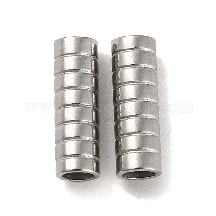 Perlas de tubo de 201 acero inoxidable STAS-Z049-05P-1