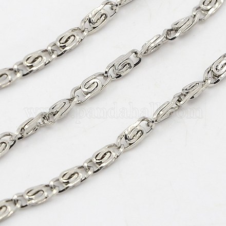 304 Stainless Steel Lumachina Chains CHS-K002-22-2.5mm-1