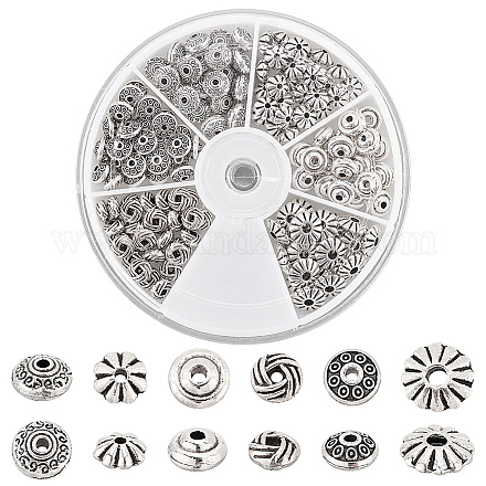PH PandaHall 150PCS Silver Spacer Beads FIND-PH0009-75-1