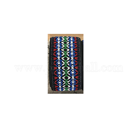 Ethnic Style Colored Flat Elastic Fibre Rubber Band EC-L002-D01-A-1