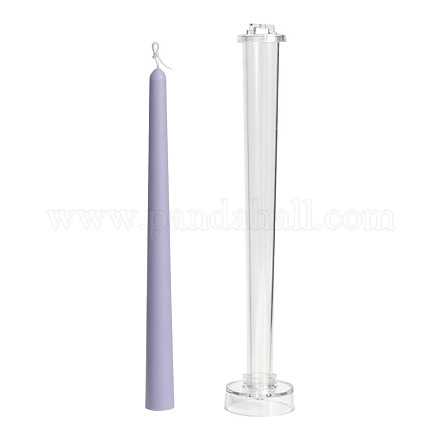 Moldes de velas de plástico transparente CAND-PW0008-01-1