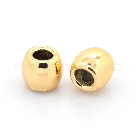 Perle europee in lega placcate in oro senza nichel e piombo PALLOY-J218-183G-NR-1