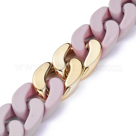 Handmade Curb Chains AJEW-JB00611-02-1