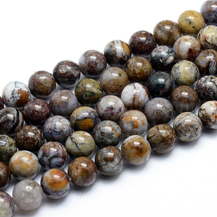 Brins de perles de pietersite naturelles G-G823-05-10mm-1